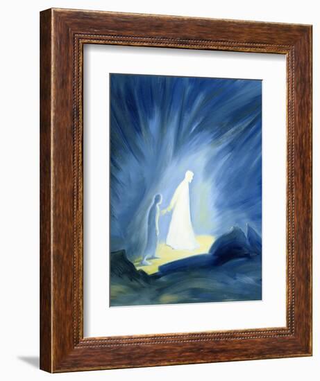 Even in the Darkness of Out Sufferings Jesus Is Close to Us, 1994-Elizabeth Wang-Framed Giclee Print