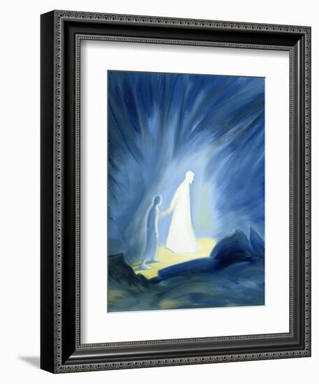 Even in the Darkness of Out Sufferings Jesus Is Close to Us, 1994-Elizabeth Wang-Framed Giclee Print