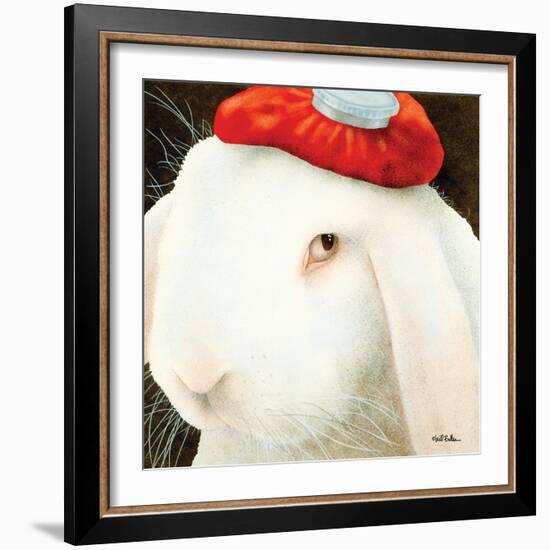 Even My Hare Hurts-Will Bullas-Framed Giclee Print