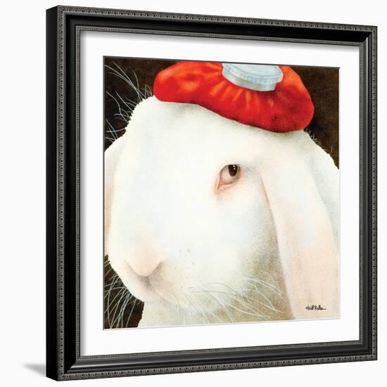 Even My Hare Hurts-Will Bullas-Framed Giclee Print