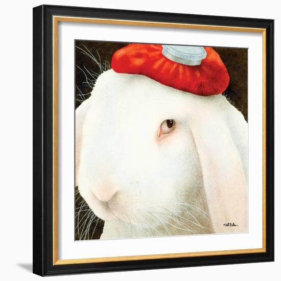 Even My Hare Hurts-Will Bullas-Framed Giclee Print