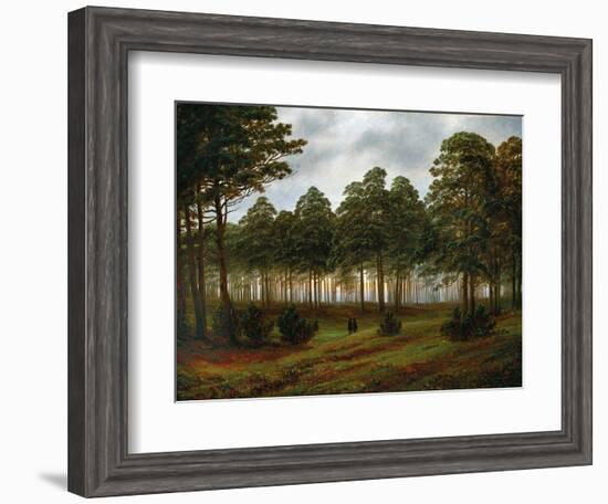 Evening, 1774-1840-Caspar David Friedrich-Framed Giclee Print