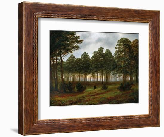 Evening, 1774-1840-Caspar David Friedrich-Framed Giclee Print