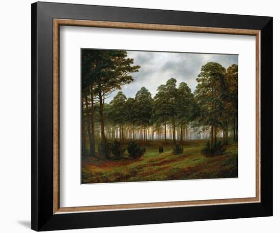 Evening, 1774-1840-Caspar David Friedrich-Framed Giclee Print