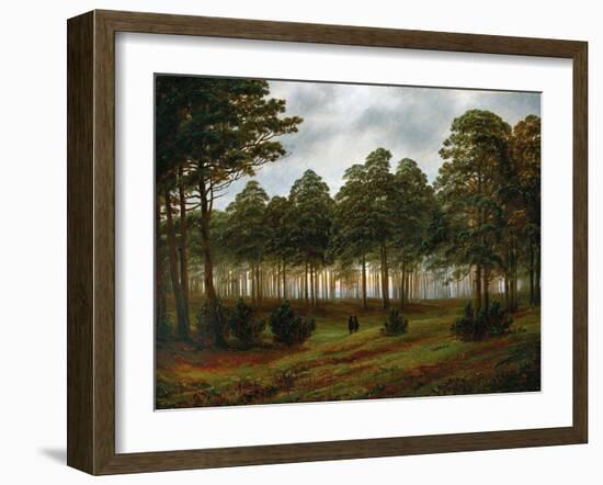 Evening, 1774-1840-Caspar David Friedrich-Framed Giclee Print