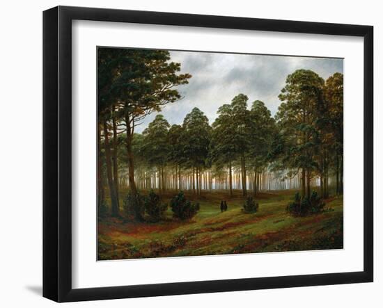 Evening, 1774-1840-Caspar David Friedrich-Framed Giclee Print