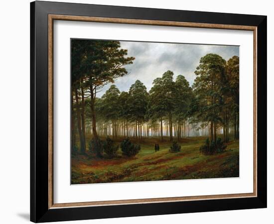 Evening, 1774-1840-Caspar David Friedrich-Framed Giclee Print