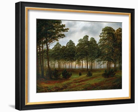 Evening, 1774-1840-Caspar David Friedrich-Framed Giclee Print