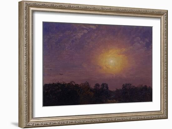 Evening, 1859-Jasper Francis Cropsey-Framed Giclee Print