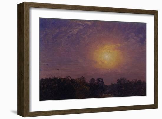 Evening, 1859-Jasper Francis Cropsey-Framed Giclee Print