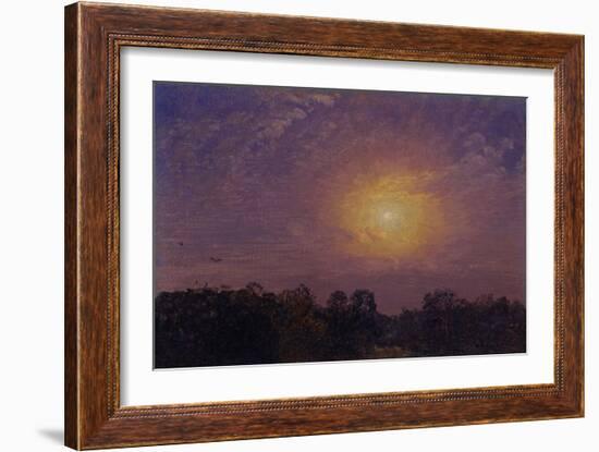 Evening, 1859-Jasper Francis Cropsey-Framed Giclee Print