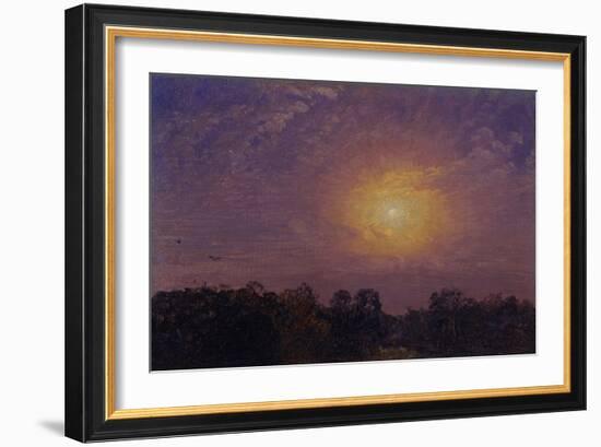 Evening, 1859-Jasper Francis Cropsey-Framed Giclee Print