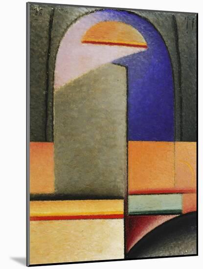 Evening; Abend, 1929-30-Alexej Von Jawlensky-Mounted Giclee Print