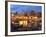 Evening across Spinola Bay with Restaurants, St. Julian`S, Malta, Mediterranean, Europe-Stuart Black-Framed Photographic Print