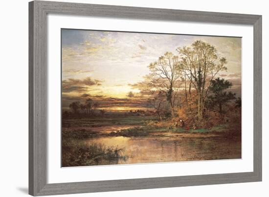 Evening Approaches-Benjamin Leader-Framed Premium Giclee Print