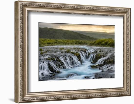 Evening at Bruarfoss-Danny Head-Framed Photographic Print