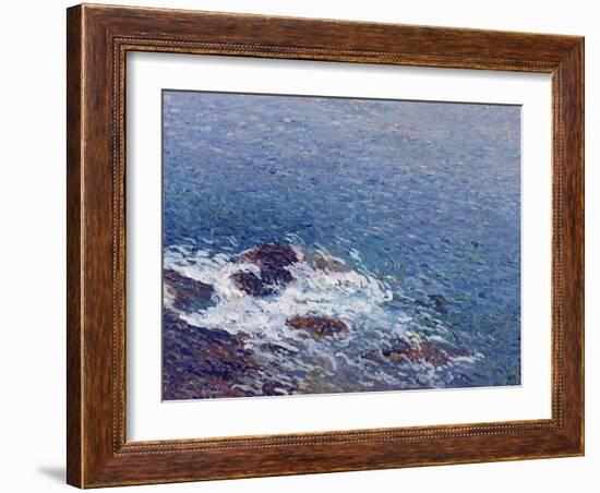 Evening at Collioure-Henri Martin-Framed Giclee Print