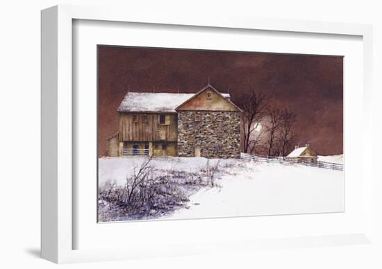 Evening at Knabb Farm-B^ Hendershot-Framed Giclee Print