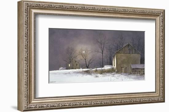 Evening at Long Farm-Ray Hendershot-Framed Art Print