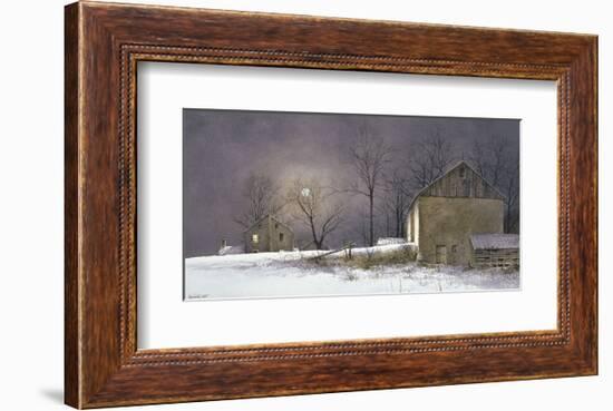 Evening at Long Farm-Ray Hendershot-Framed Art Print