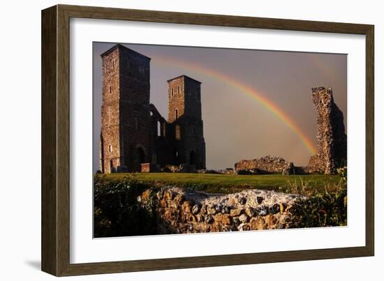 Evening at Reculver-Adrian Campfield-Framed Photographic Print