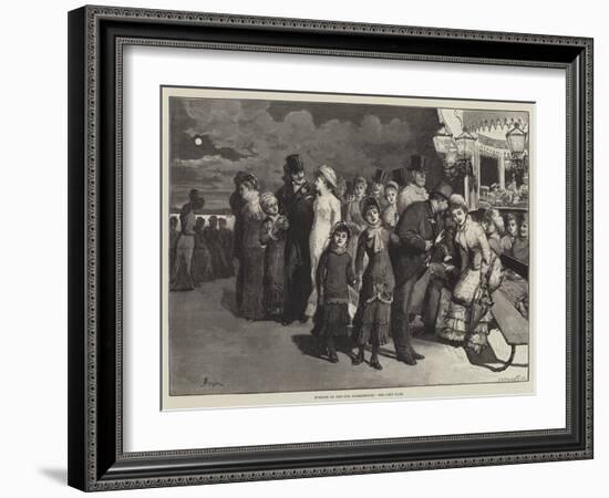 Evening at the Spa, Scarborough-Alfred Edward Emslie-Framed Giclee Print