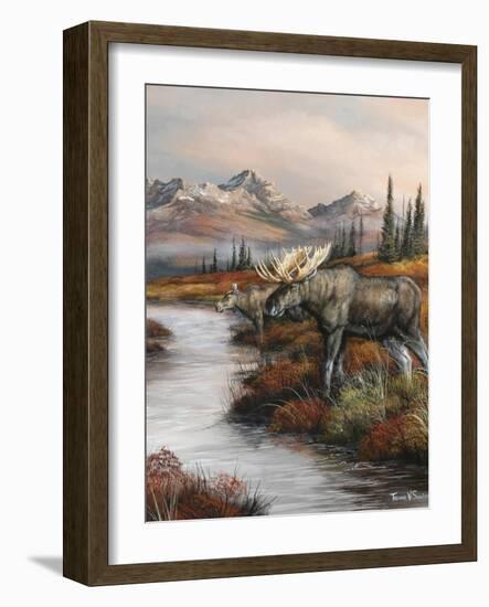 Evening at Water's Edge-Trevor V. Swanson-Framed Giclee Print