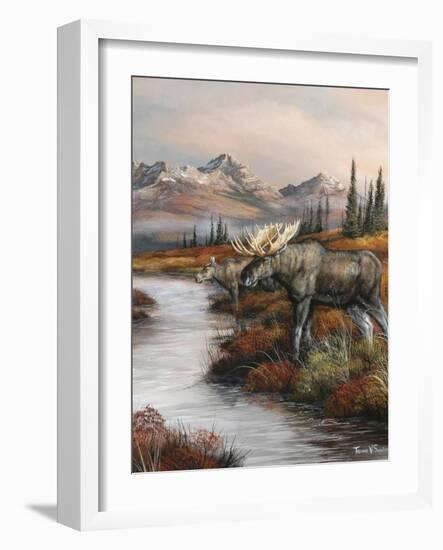 Evening at Water's Edge-Trevor V. Swanson-Framed Giclee Print