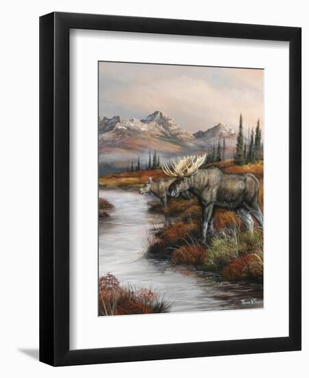 Evening at Water's Edge-Trevor V. Swanson-Framed Giclee Print