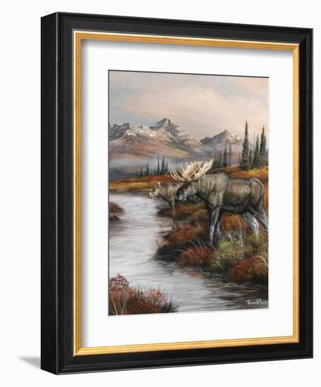 Evening at Water's Edge-Trevor V. Swanson-Framed Giclee Print