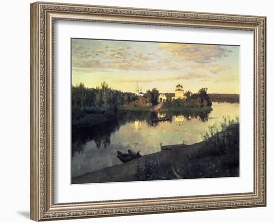 Evening Bells, 1892-Isaak Ilyich Levitan-Framed Art Print