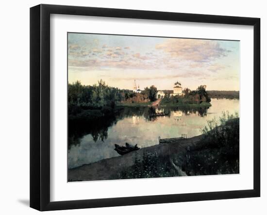 Evening Bells-Isaak Ilyich Levitan-Framed Giclee Print