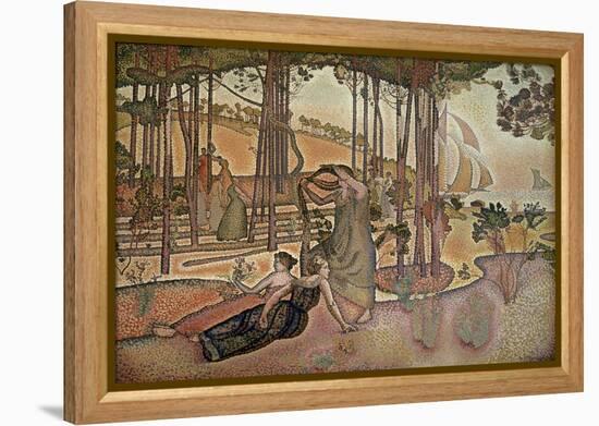 Evening Breeze-Henri Edmond Cross-Framed Premier Image Canvas