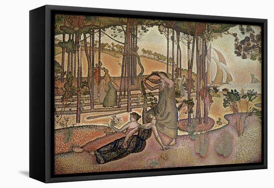 Evening Breeze-Henri Edmond Cross-Framed Premier Image Canvas