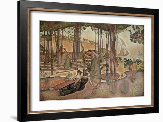 Evening Breeze-Henri Edmond Cross-Framed Giclee Print