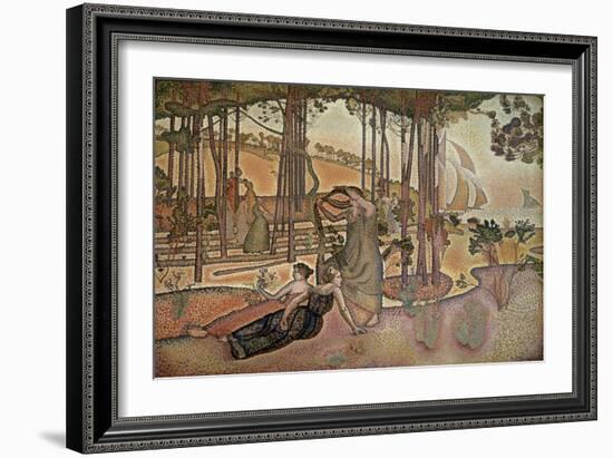 Evening Breeze-Henri Edmond Cross-Framed Giclee Print