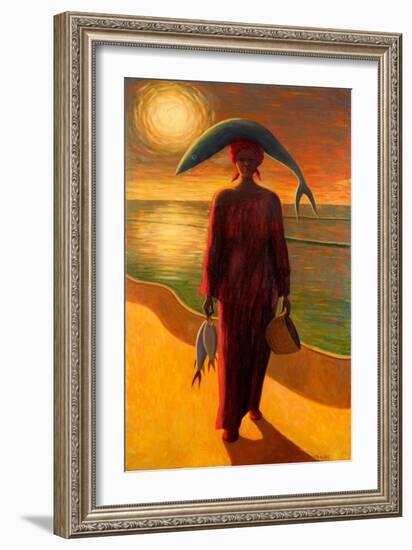 Evening Catch-Tilly Willis-Framed Giclee Print