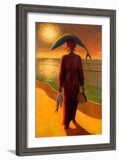 Evening Catch-Tilly Willis-Framed Giclee Print