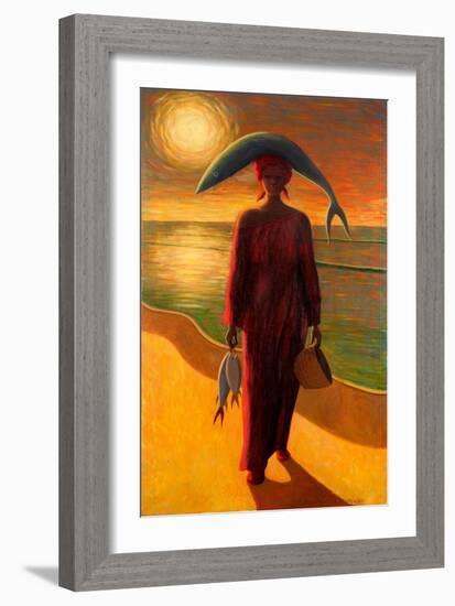 Evening Catch-Tilly Willis-Framed Giclee Print