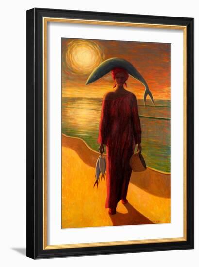 Evening Catch-Tilly Willis-Framed Giclee Print