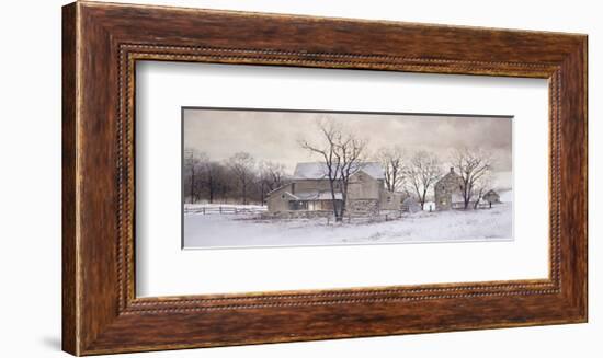 Evening Chores-Ray Hendershot-Framed Giclee Print