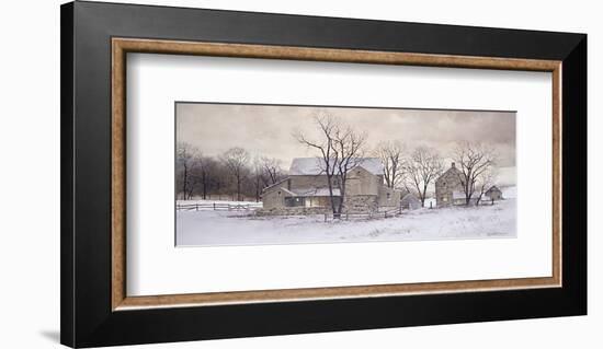 Evening Chores-Ray Hendershot-Framed Giclee Print