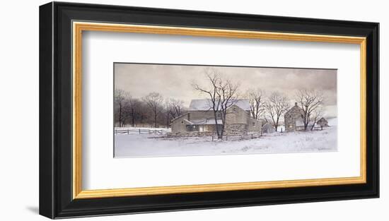 Evening Chores-Ray Hendershot-Framed Giclee Print