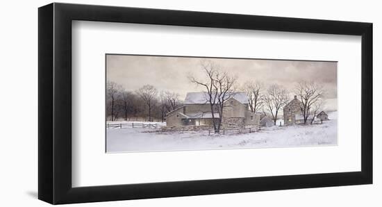 Evening Chores-Ray Hendershot-Framed Giclee Print