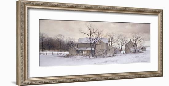 Evening Chores-Ray Hendershot-Framed Giclee Print