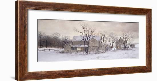 Evening Chores-Ray Hendershot-Framed Giclee Print