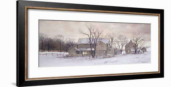 Evening Chores-Ray Hendershot-Framed Giclee Print