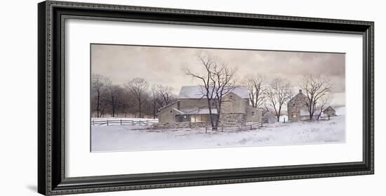 Evening Chores-Ray Hendershot-Framed Giclee Print