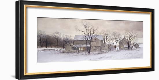 Evening Chores-Ray Hendershot-Framed Giclee Print