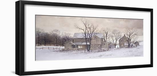 Evening Chores-Ray Hendershot-Framed Giclee Print